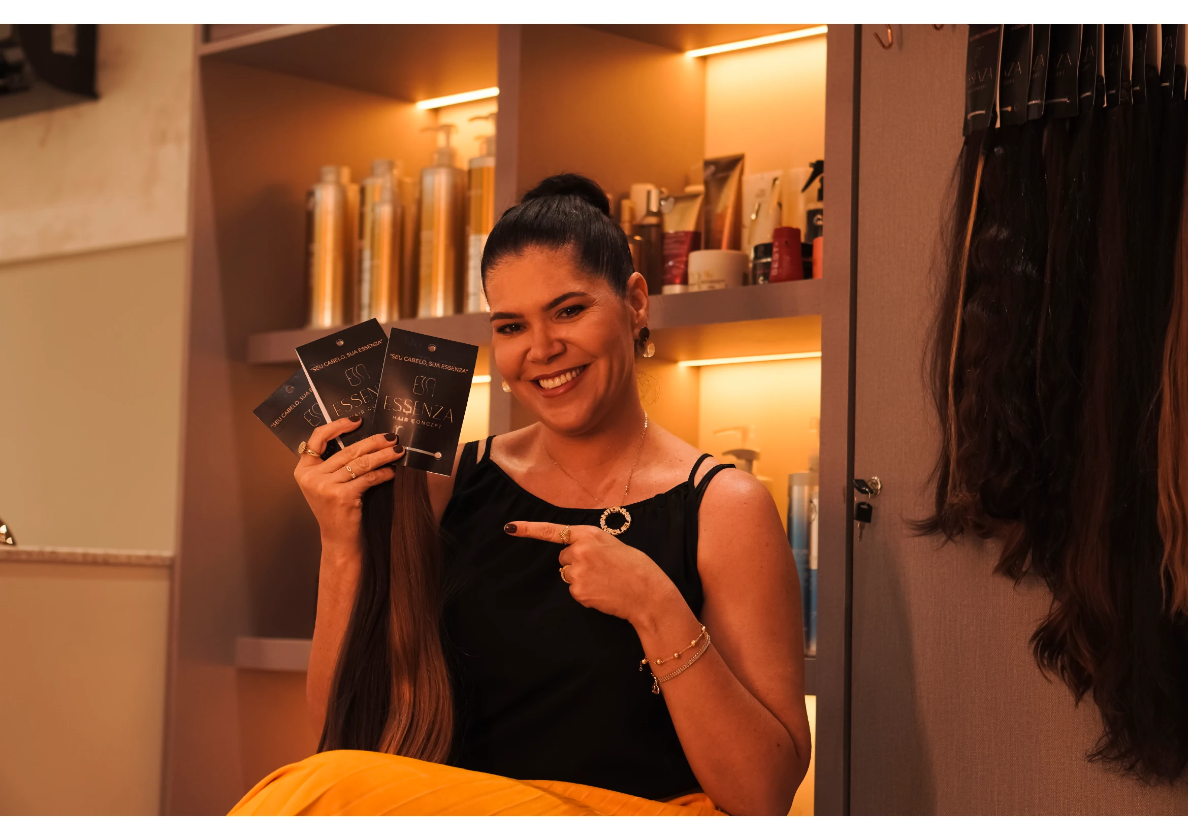 Kamylle Simon — especialista em extensão capilar